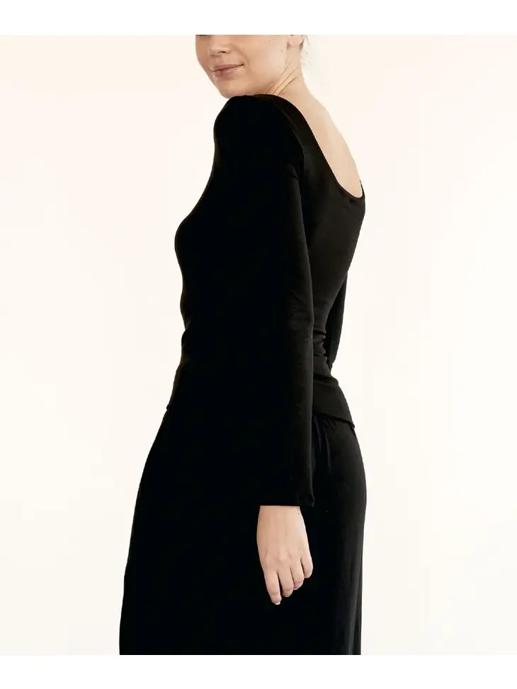 BAMBOO DOUBLE LAYERED LONG SLEEVE