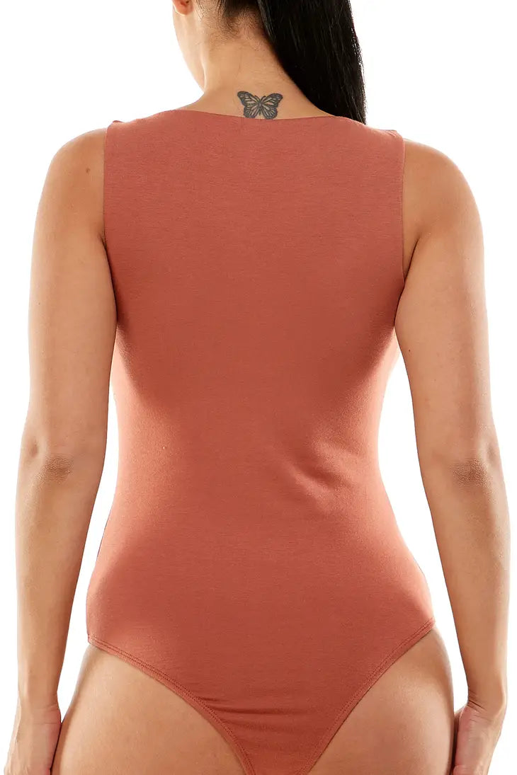 Double Layered Tank Bodysuit