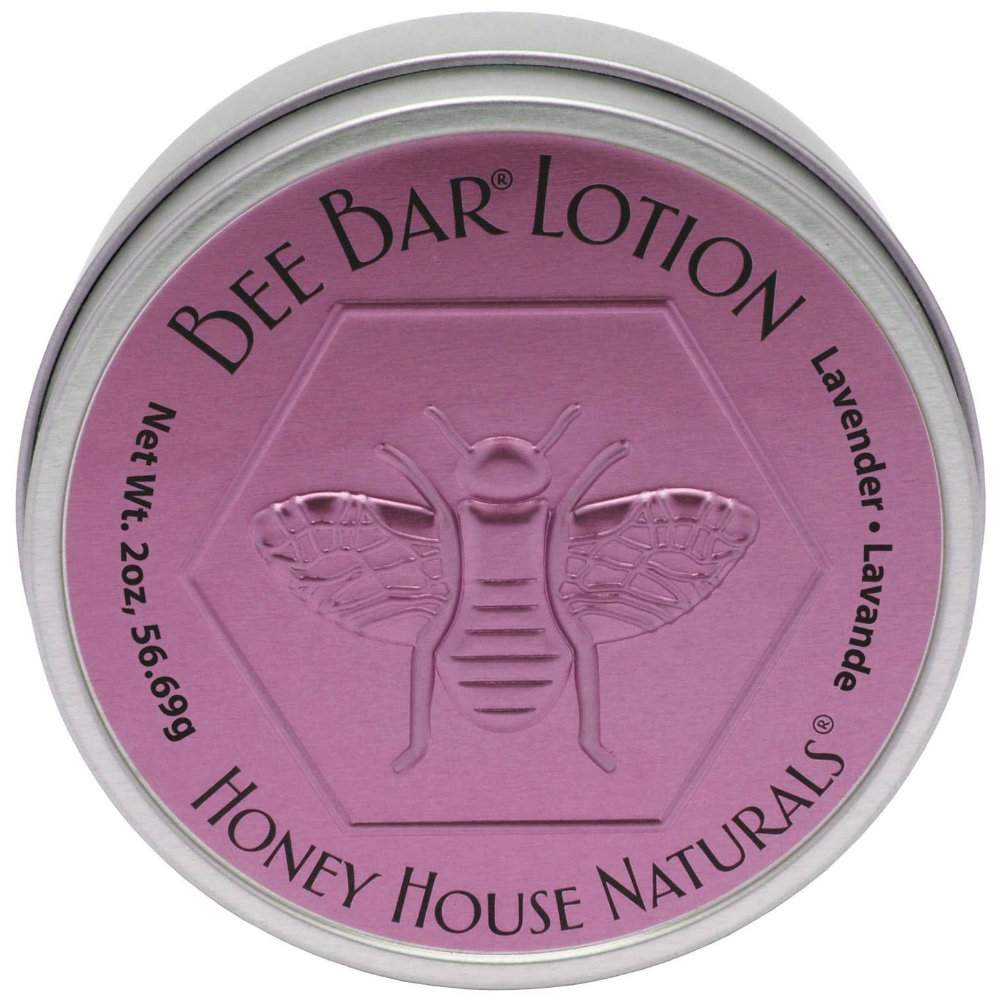 Large Bee Bars Solid Lotion Bar - Lavender
