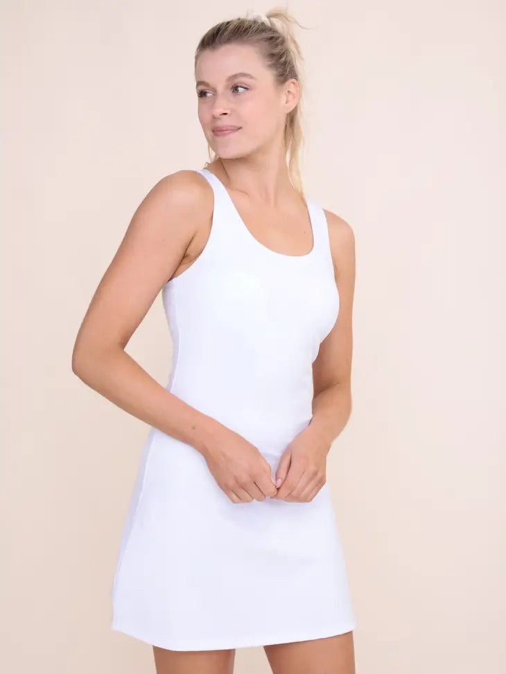 Teardrop Back Active Dress