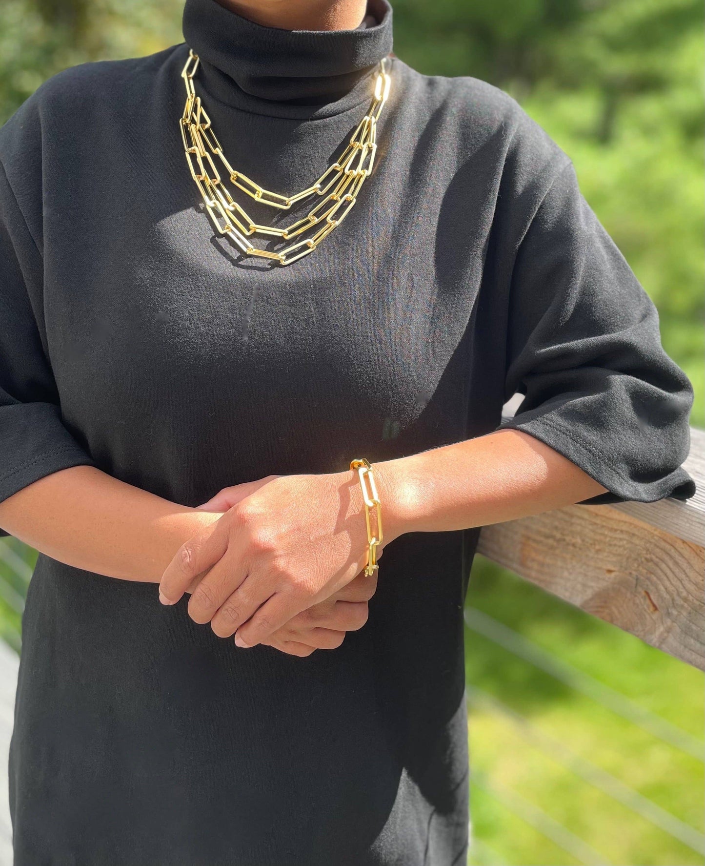 Gold Chain Bracelet