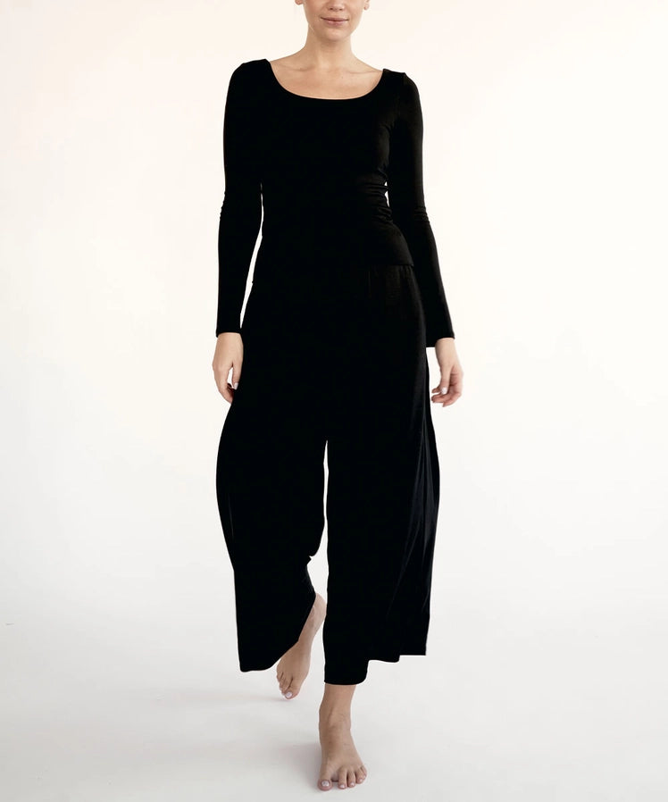 BAMBOO DOUBLE LAYERED LONG SLEEVE