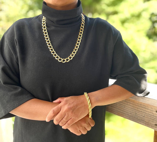 Rope Gold Chain Bracelet