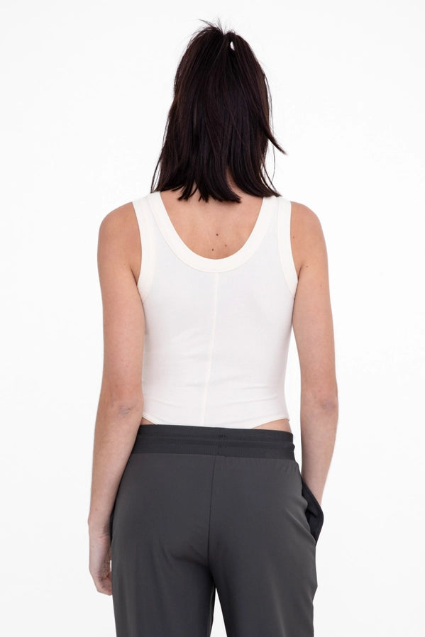 Ribbed Tank Top Bodysuit