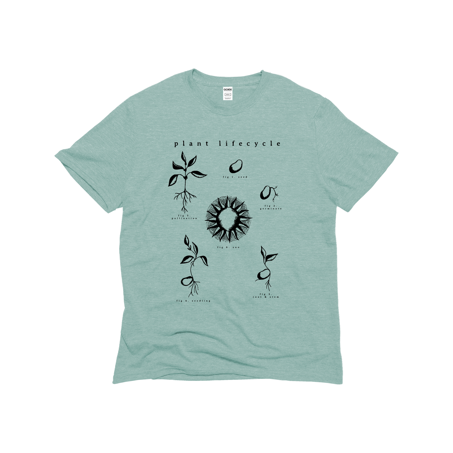 Plant Life Cycle Graphic Tee