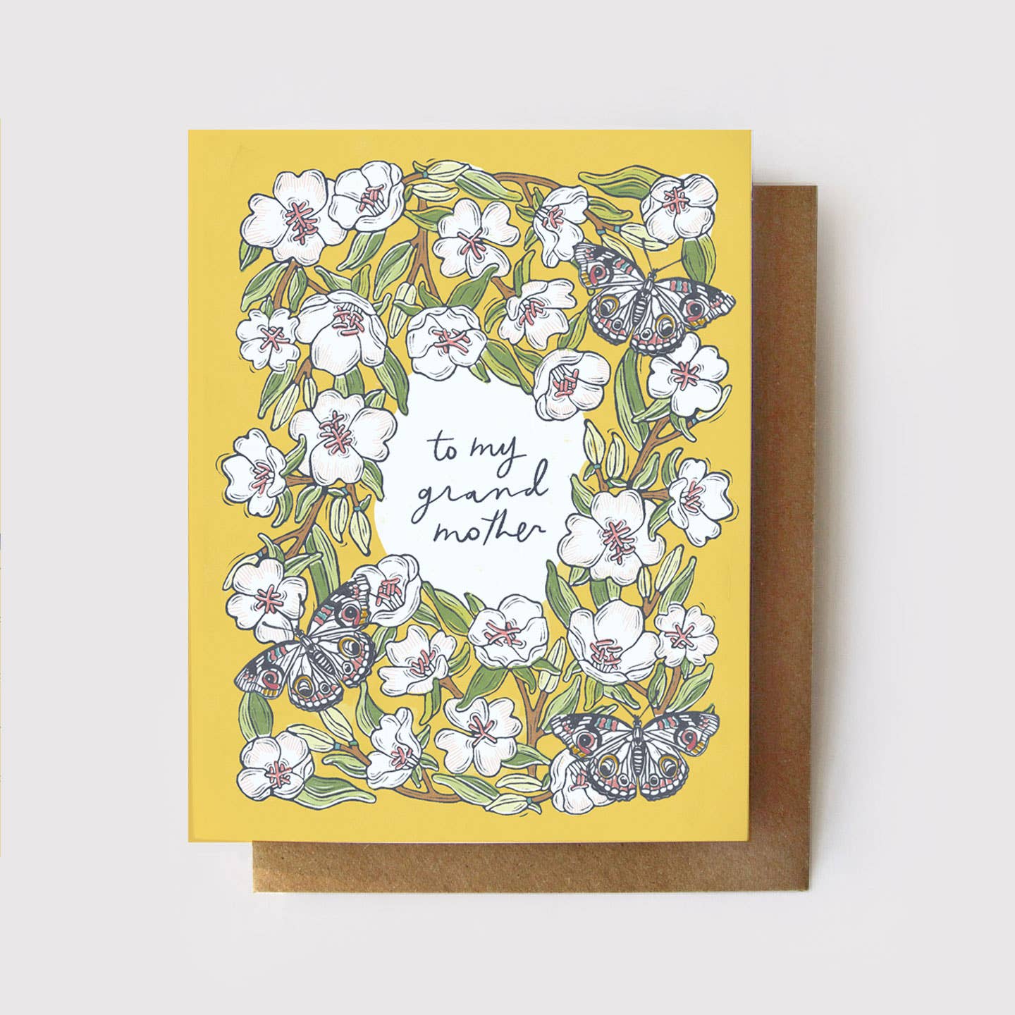 To my Grandmother - Primrose Card