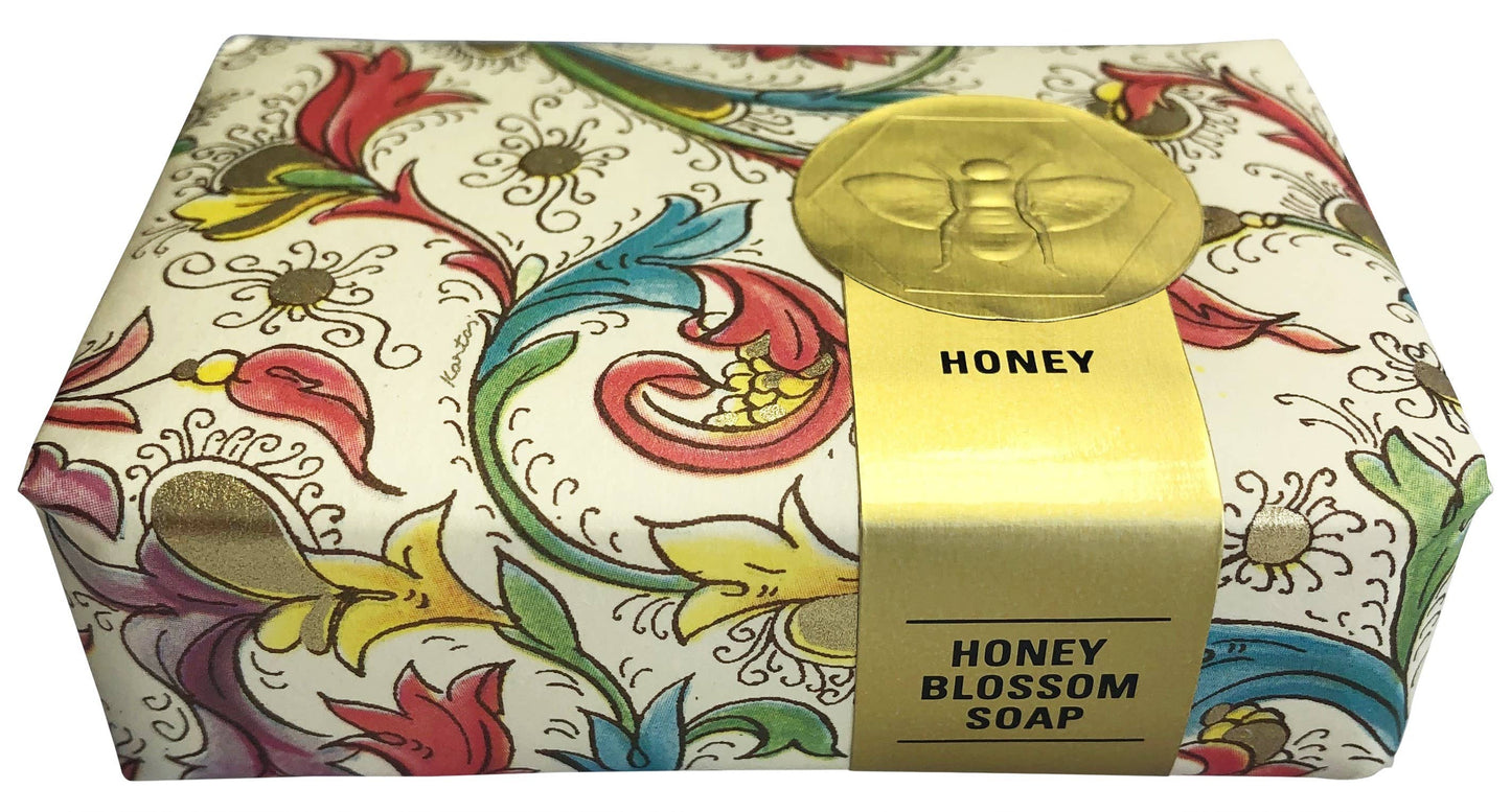 Florentine Paper Wrapped Soap - Honey