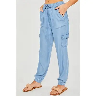 Tencel Jogger Pants