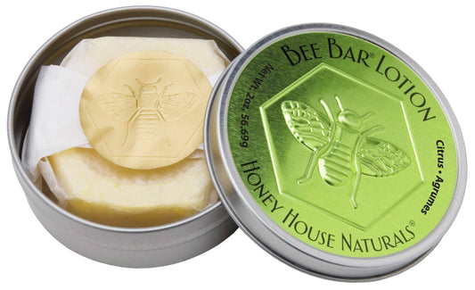 Large Bee Bars Solid Lotion Bar - Citrus