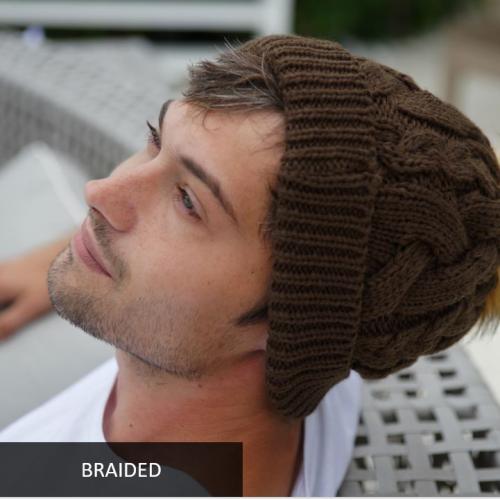 Braided Knit Hat