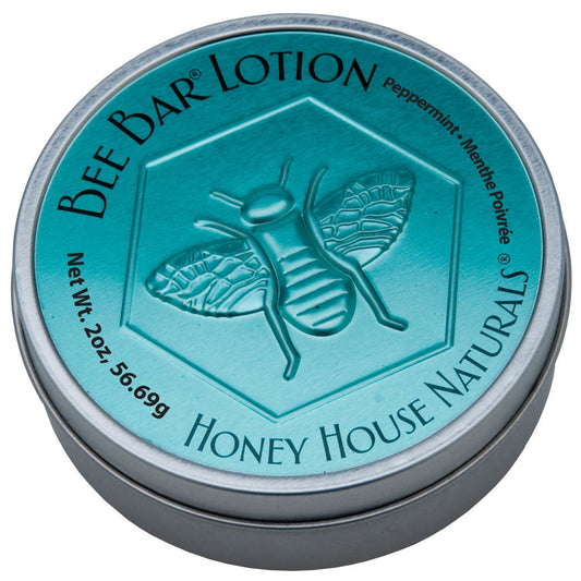 Large Bee Bars Solid Lotion Bar - Peppermint