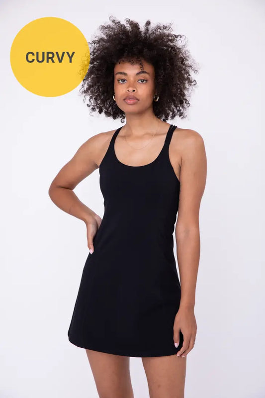 Macramé Racerback Active Dress