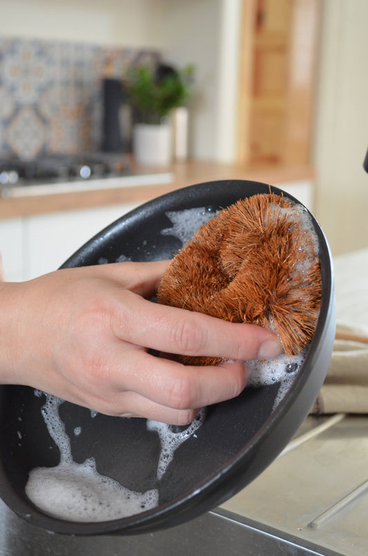 Round Coconut Scrubbie