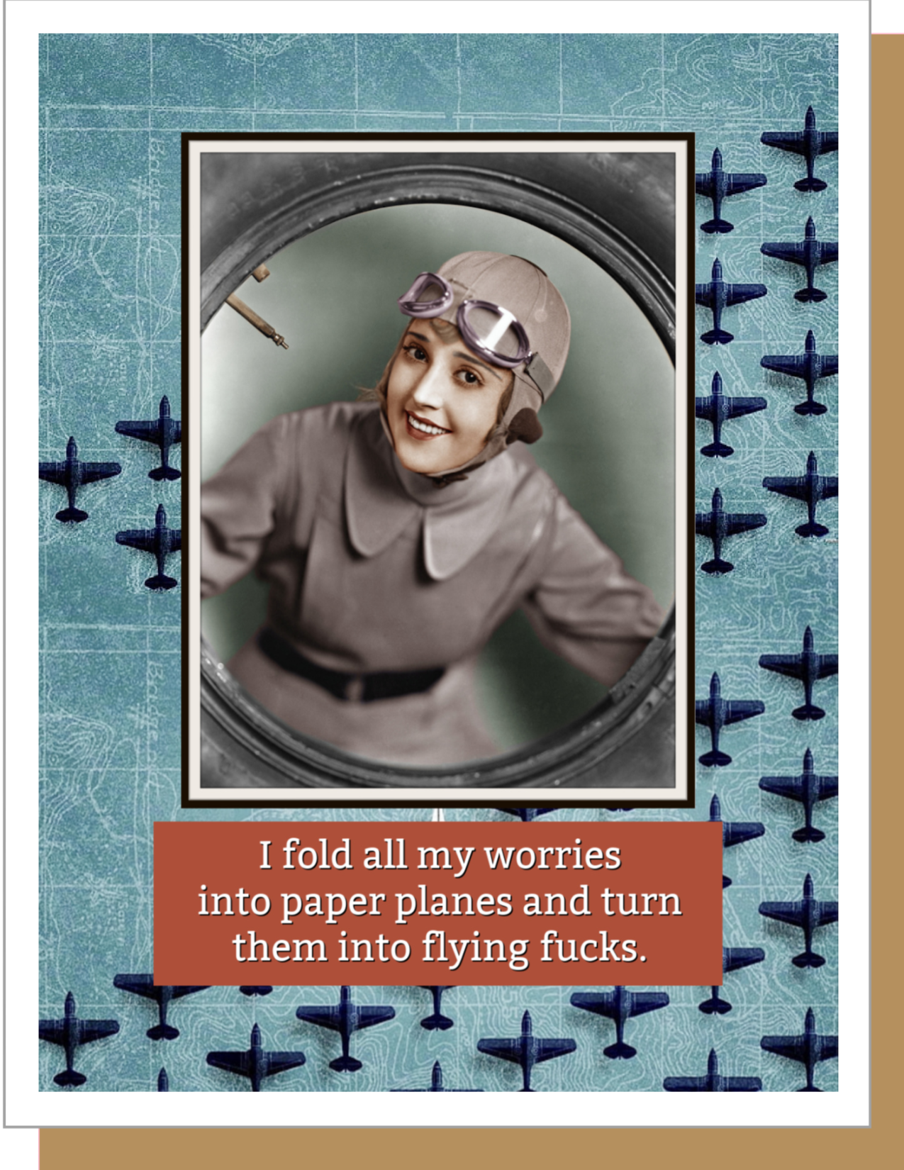 Flying Fucks - Card