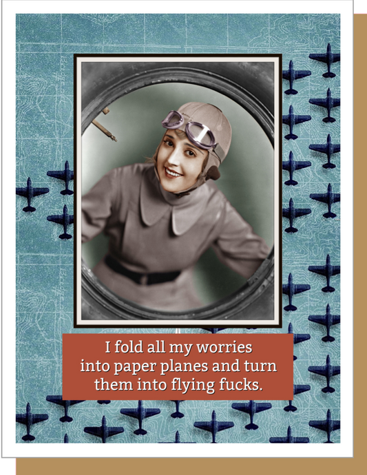 Flying Fucks - Card