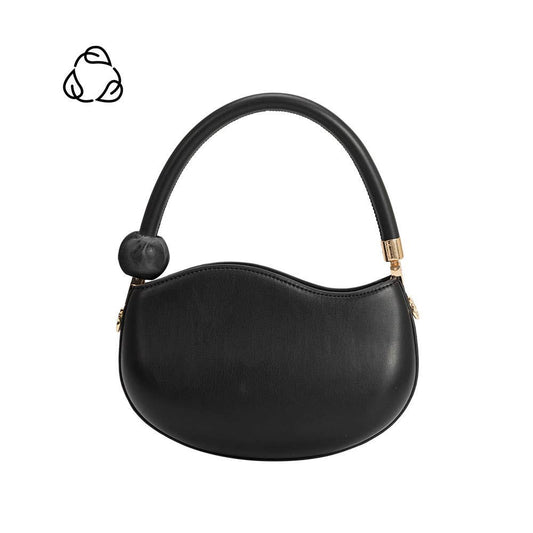 Jennie Recycled Vegan Crossbody Bag in Black