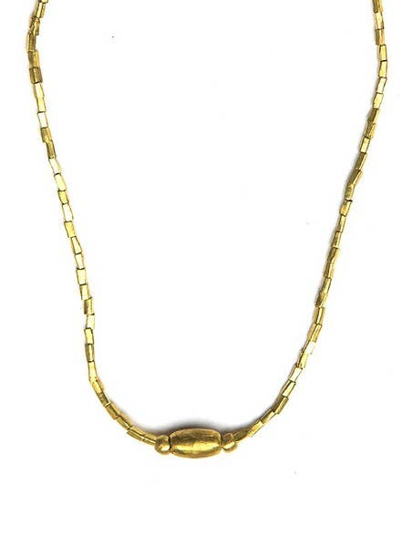 Emnet Dainty Necklace - Brass
