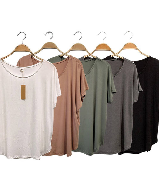 Bamboo Scoop Neck