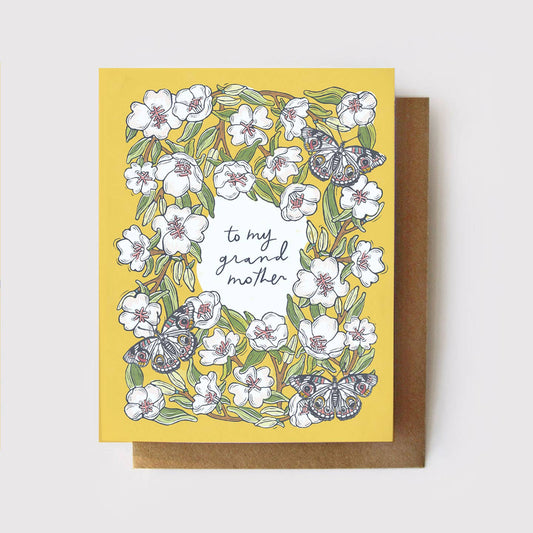 To my Grandmother - Primrose Card