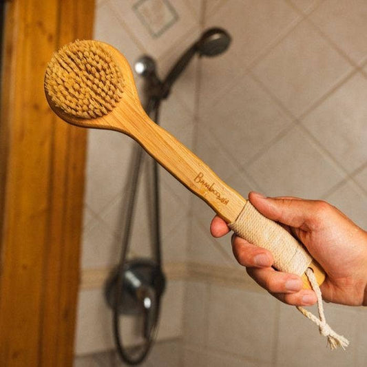 Bamboo Vegan Dry Brush