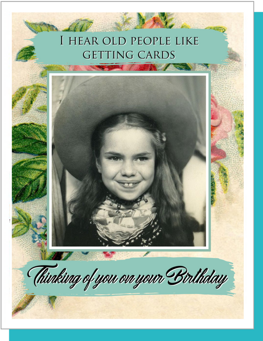 Old People Like Cards - Card
